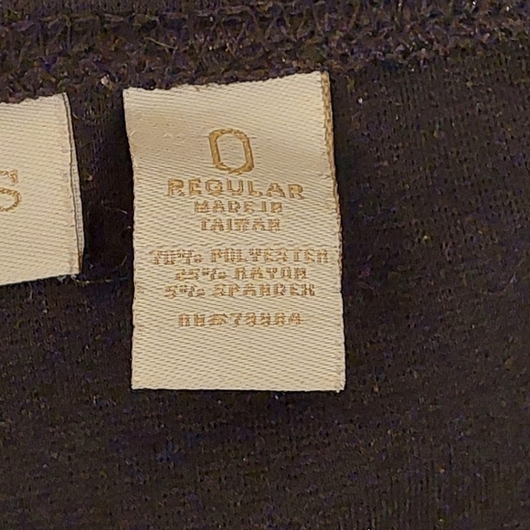 Weekends by chicos black pants size 0 - Picture 4 of 7